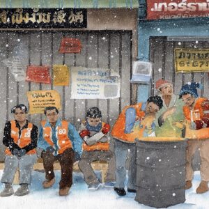 FM016 Motorcycle Taxis (Magnet)