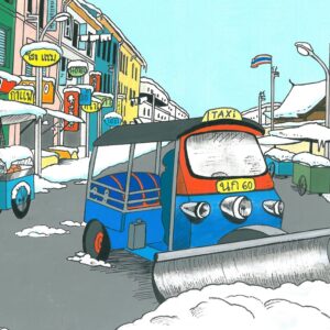 DC021 Tuktuk Snowplow (Coaster)