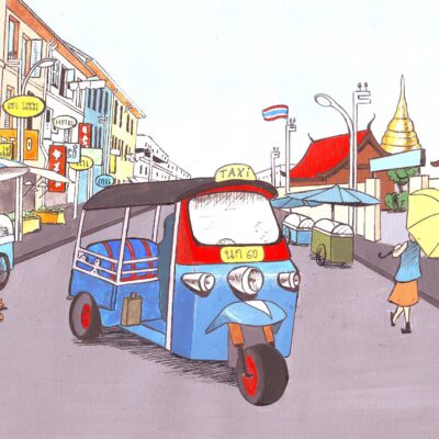 Tuk Tuk Bangkok Air 400