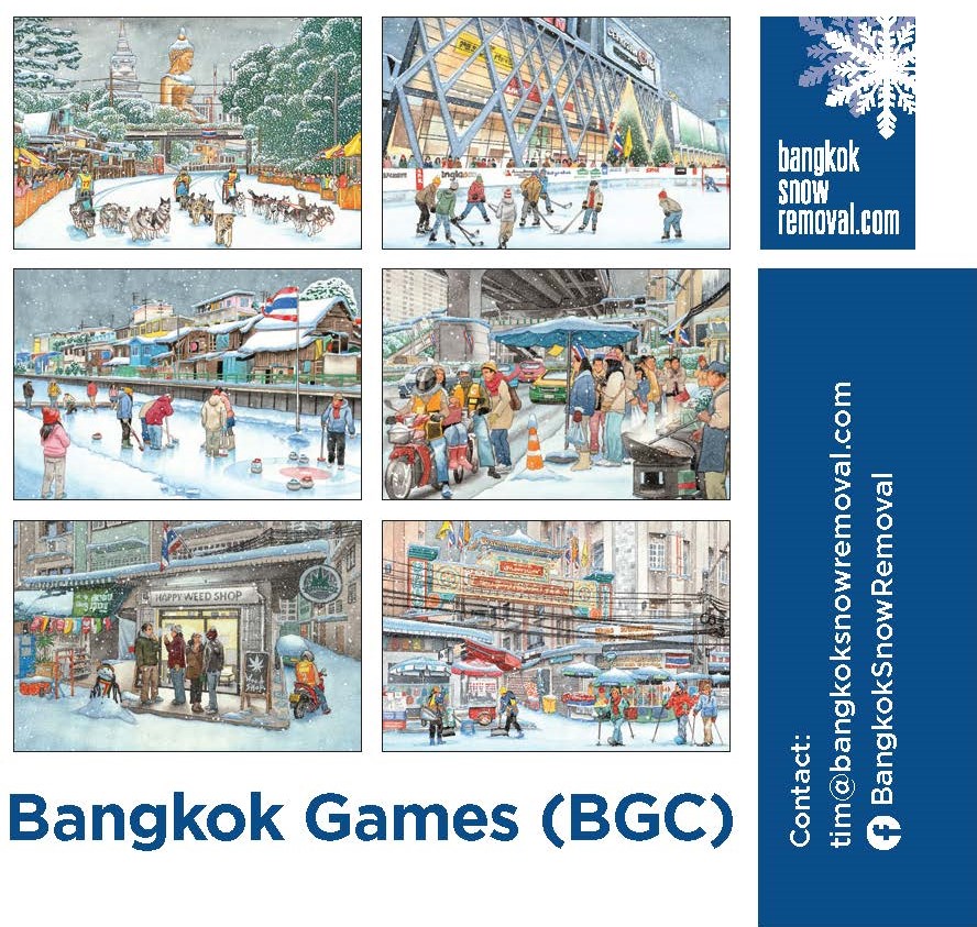 Bangkok Games (BGC) Greeting Cards