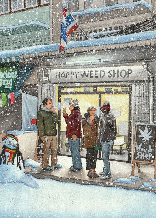 IC019 Marijuana Shop (Card)
